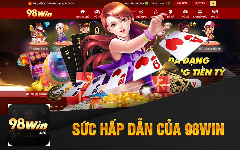 Tiến Lên Miền Nam 98win – Bí Quyết Thắng Lớn Từ Cao Thủ 3 Sức Hấp Dẫn Của Nhà Cái 98Win